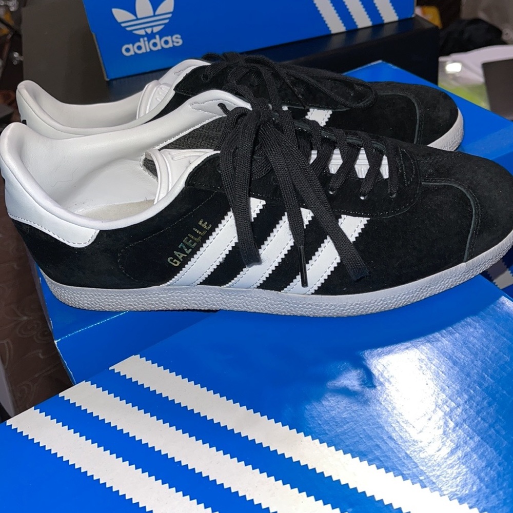 Adidas, 7.5, Blk/Wht